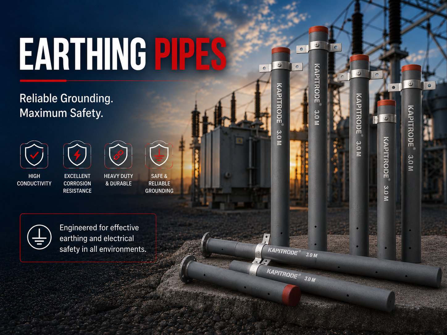 Earthing Pipe Kapitrode