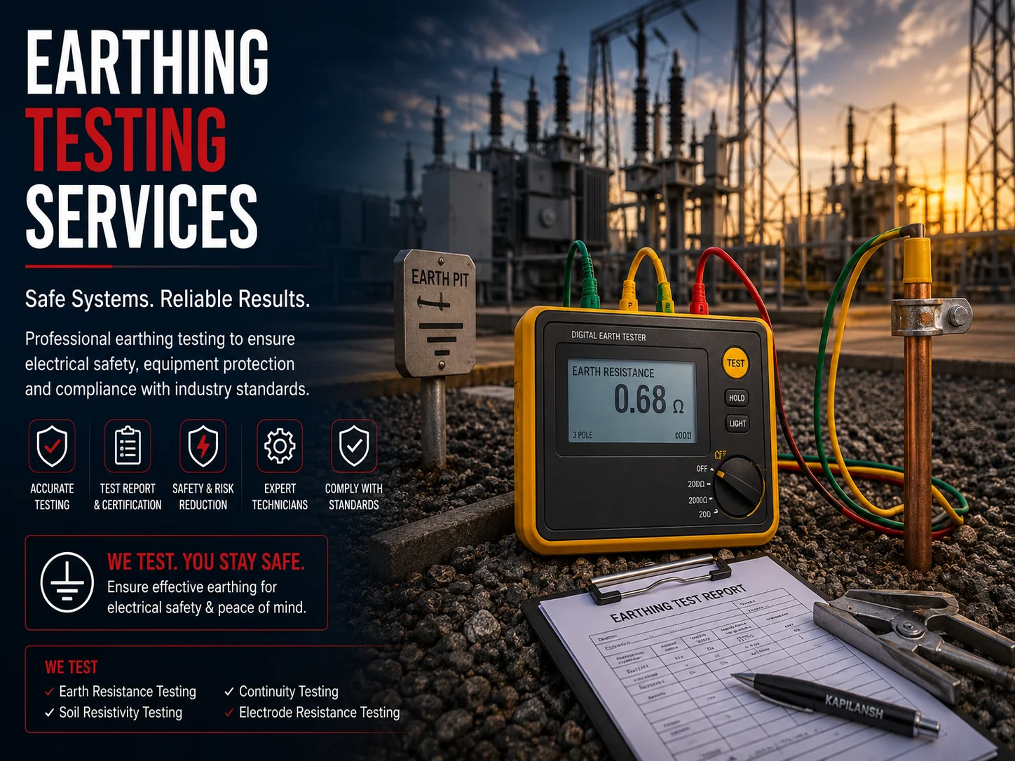 Earthing Testing Services
