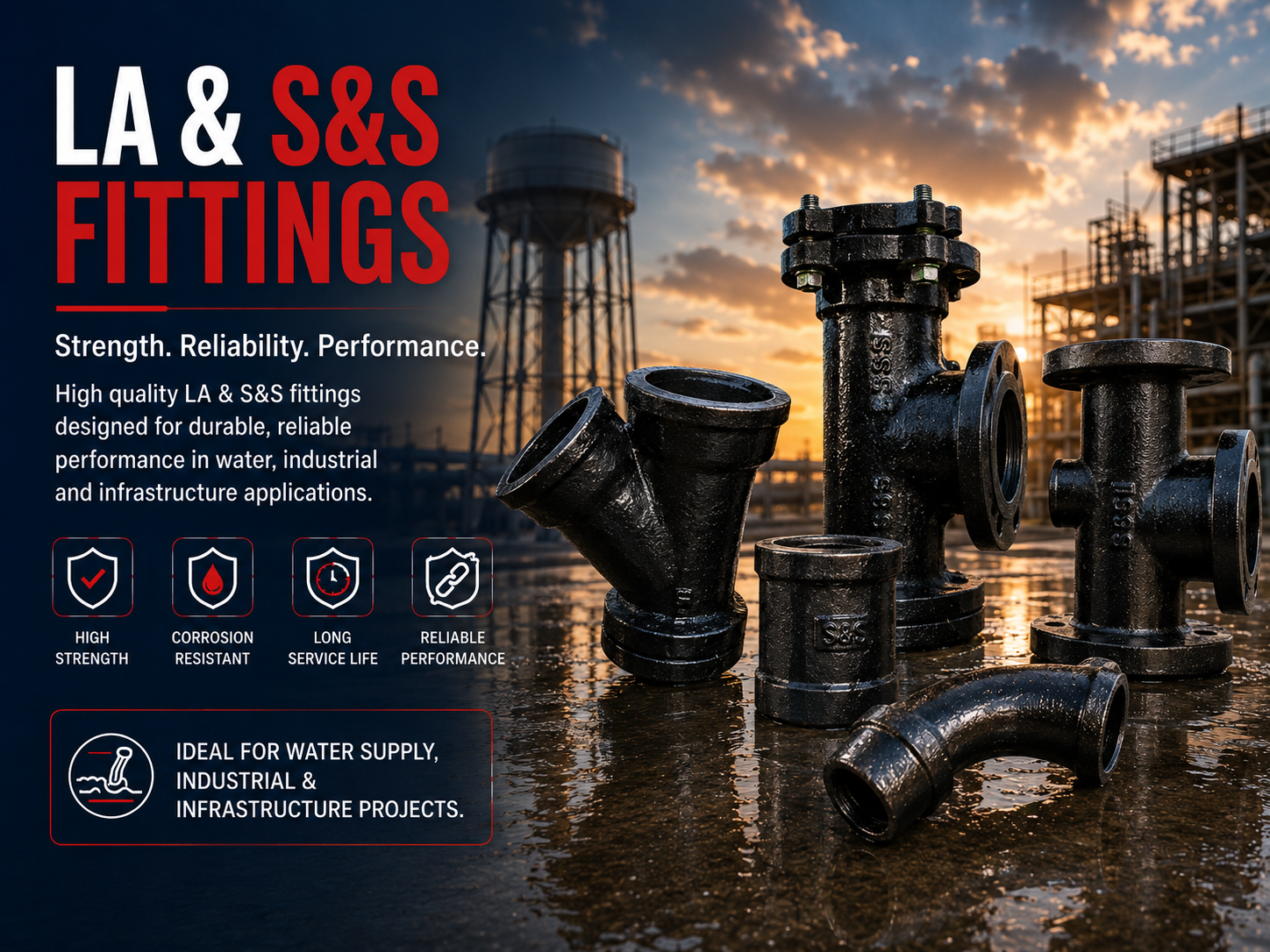 LA and S & S Pipe